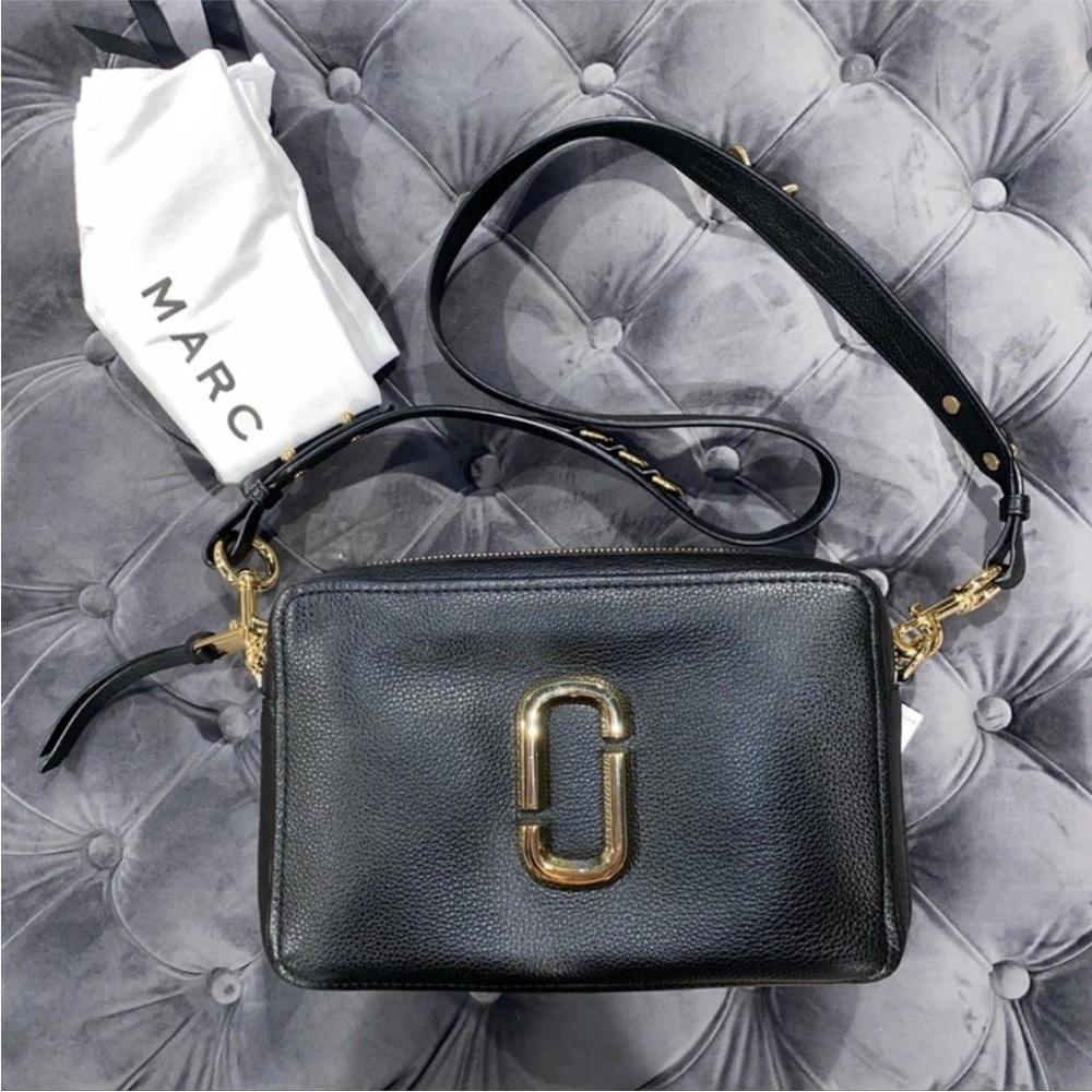 Marc Jacobs Black Crossbody Bag SOFT shot 27